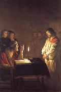 Gerrit van Honthorst Christ Before the High Priest china oil painting artist